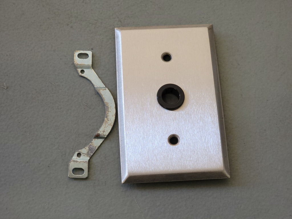 Stainless Steel Wall Plate Telephone Outlet 97181 (Box of 10)