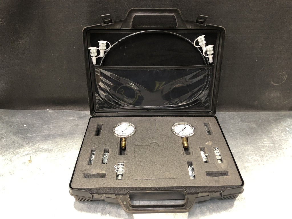 NEW LINE Pressure Gauge Kit w/ Hose & Fittings