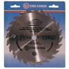 KING CANADA 7 - 7-1/4" x 24T Tungsten Carbide Tipped Saw Blade No. KSC-724T