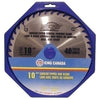 KING CANADA 10" x 40T Tungsten Carbide Tipped Saw Blade No. KSC-1040T