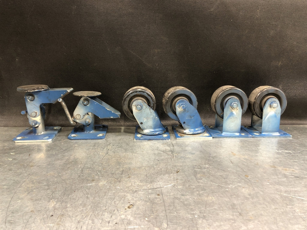 Kit de ruedas con placa superior, Serie 4 
