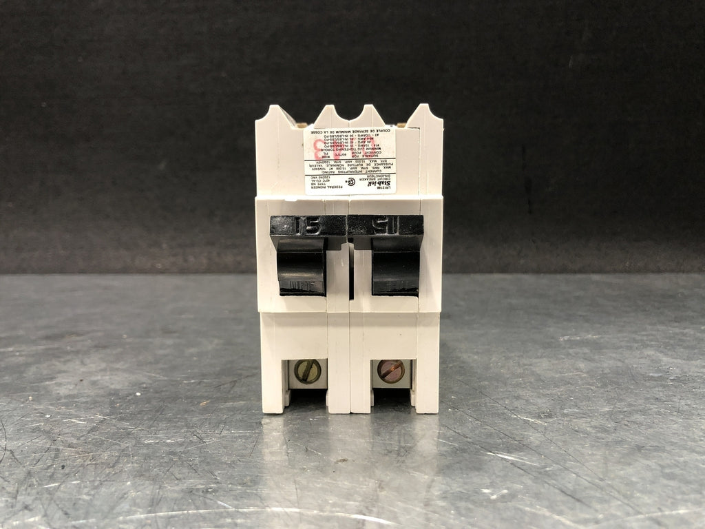 FEDERAL PIONEER 15 Amp, 2 Pole, 120/240 volts Circuit Breaker NB215