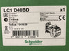 SCHNEIDER ELECTRIC 40 Amp, 3 Pole, 1NO + 1NC, 24 VDC Coil Contactor LC1D40BD