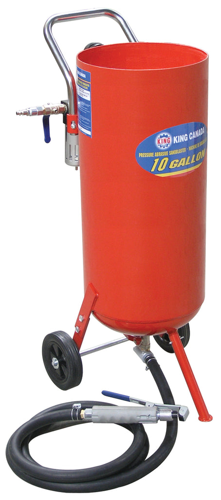 10 Gallon Pressure Abrasive Sandblaster No. KSB-10