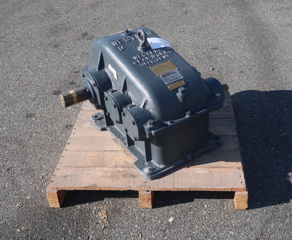 WESTERN 20.4:1 Ratio, 15 hp Gear Reducer D-52