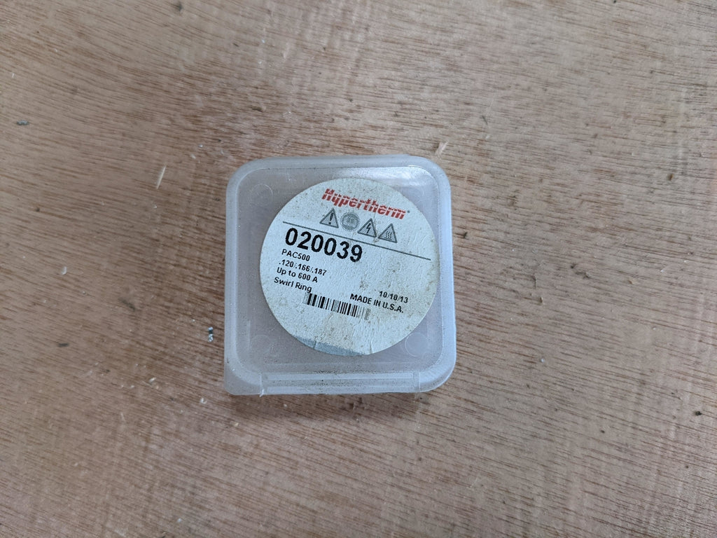 HYPERTHERM 020039 Swirl Ring, .120/.166/.187 N2