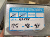 VANCOUVER ELECTRIC 125 Amp, 600V Splitter Box G5144