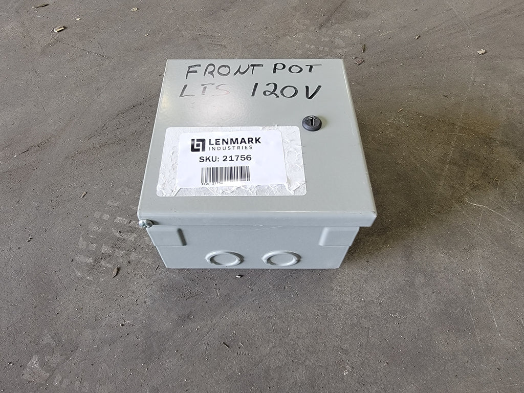 Electrical Box 8x8x8 in., 120 volts