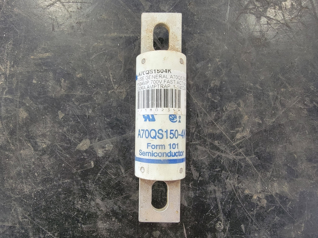 FERRAZ SHAWMUT 150 Amp Semiconductor Fuse A70QS150-4K