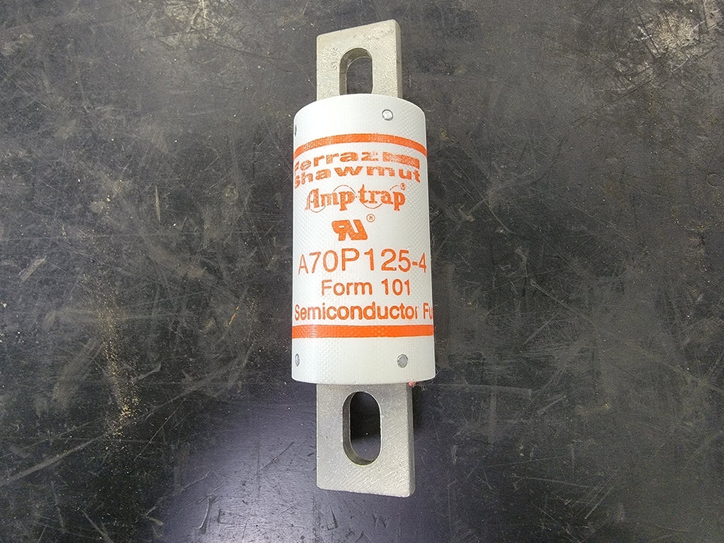 FERRAZ SHAWMUT 125 Amp Semiconductor Fuse A70P125-4