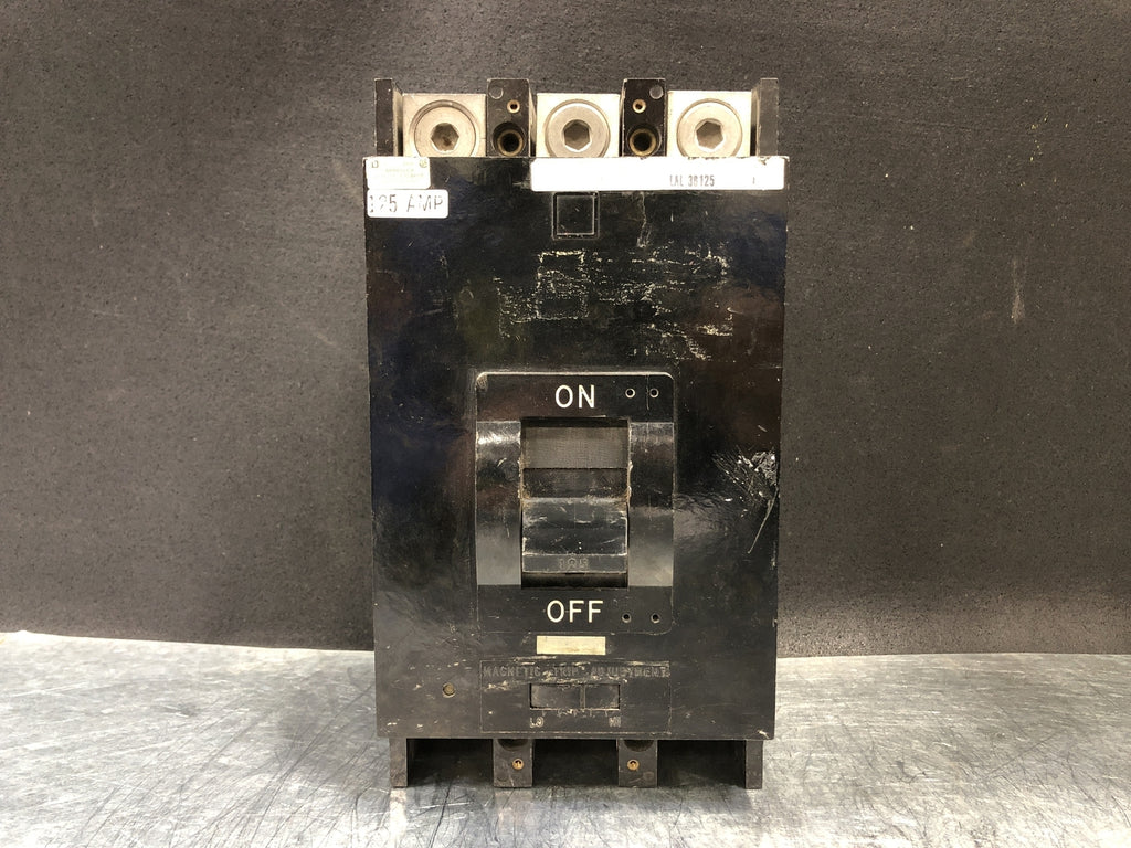 SQUARE D 125 Amp, 3 Pole, 600 volts Circuit Breaker LAL36125