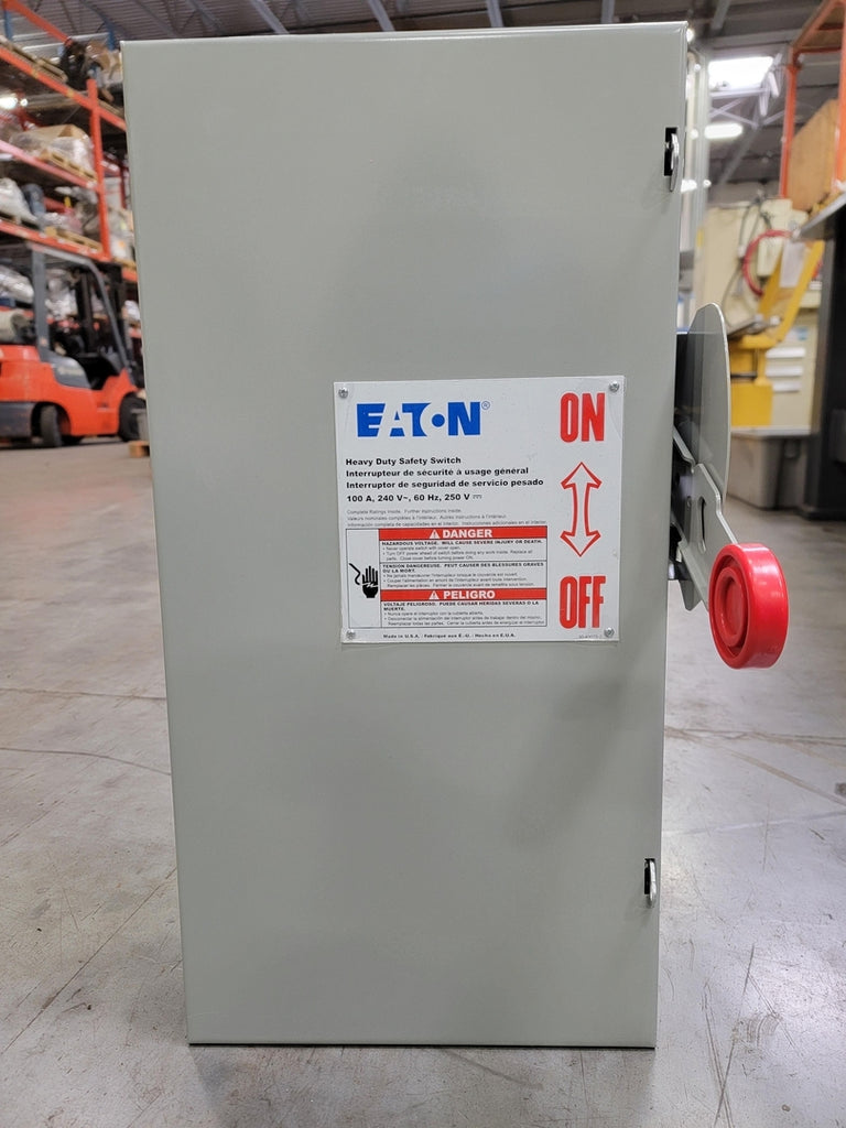 EATON 100 Amp Heavy Duty Safety Switch No. 1HD323N