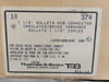 THOMAS & BETTS 1/2" Bullet Hub Connector Insulated No. 374