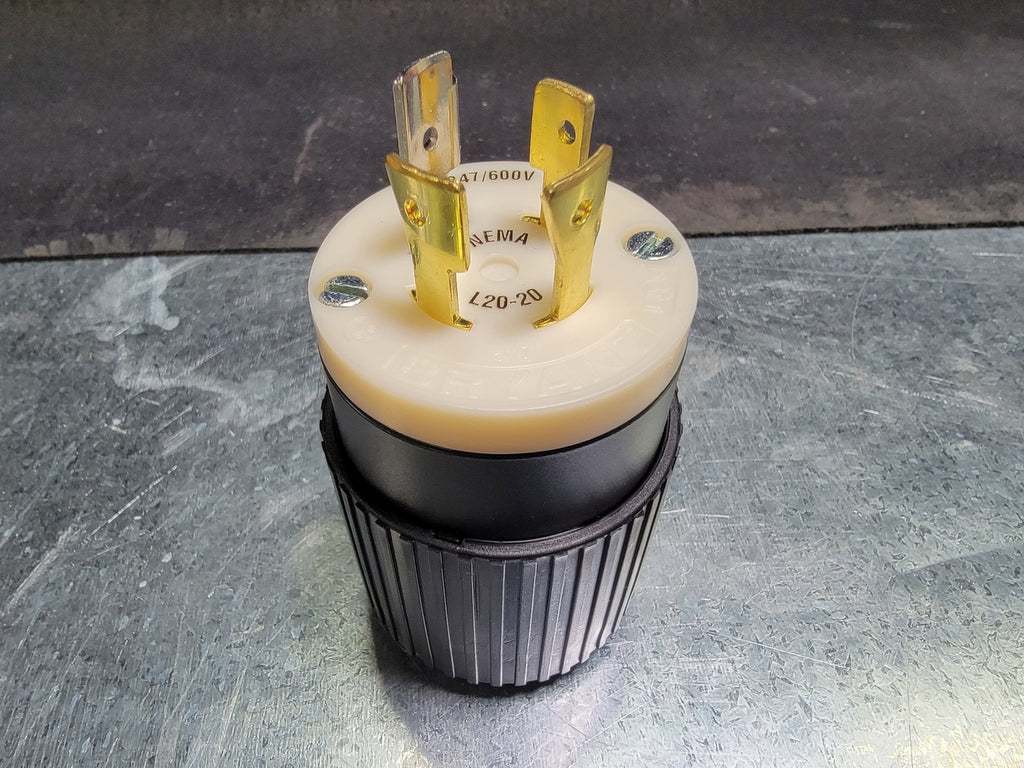 BRYANT 20 Amp Tech-Spec Locking Plug 72020NP