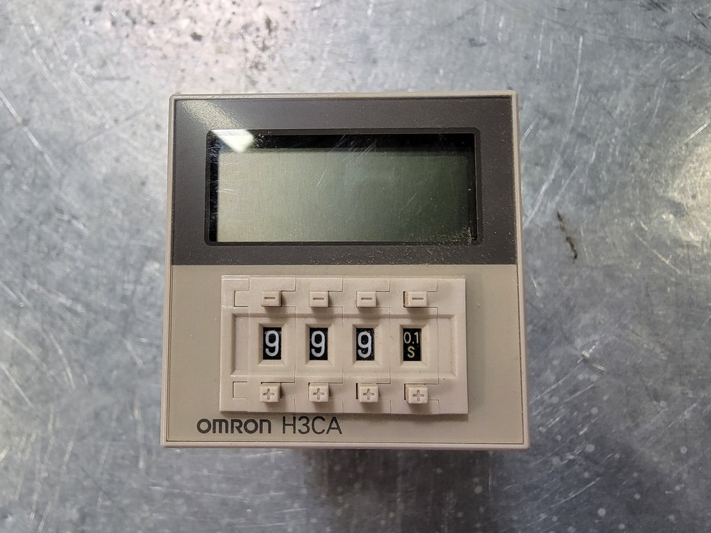 OMRON Solid State Timer No. H3CA-8H, 100/110/120 VAC
