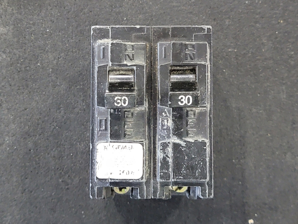 SIEMENS 30 Amp 2 Pole Circuit Breaker Q230