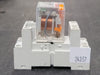 ABB 12 Amp Pluggable Interface Relay CR-M120AC2L w/ Relay Socket 1SVR405651R2000