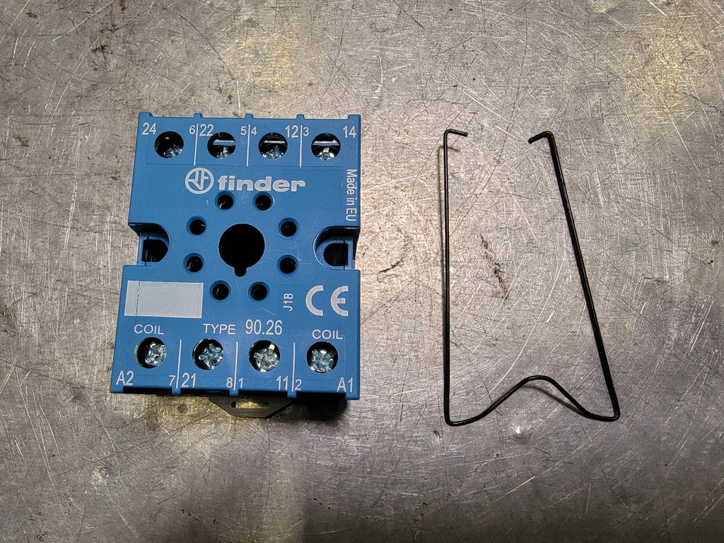 FINDER 8-Pin Relay Socket Type 90.26