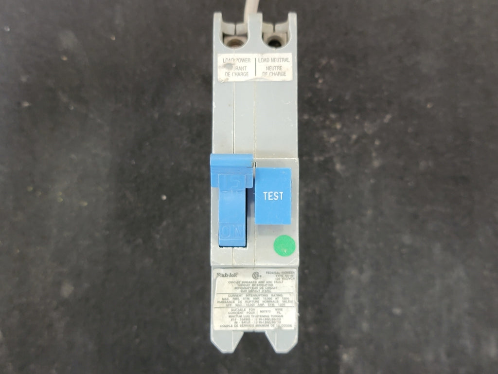 FEDERAL PIONEER 15 Amp 1 Pole Circuit Breaker NA15AFI