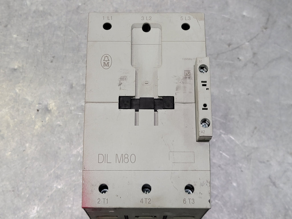 MOELLER 80 Amp, 3 Pole, 110/120 VAC Coil Contactor DIL M(C)80