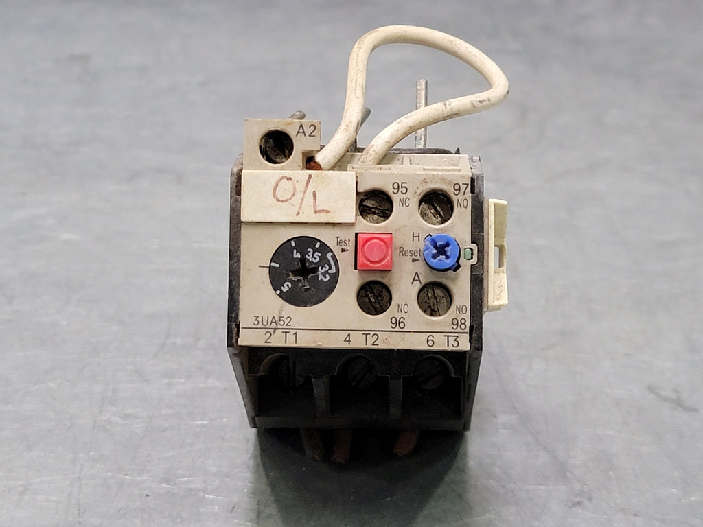 SIEMENS 3.2-5 Amp Overload Relay 3UA5200-1F
