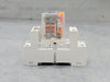 ABB 12 Amp Pluggable Interface Relay CR-M024AC2L w/ Relay Socket 1SVR405651R2000
