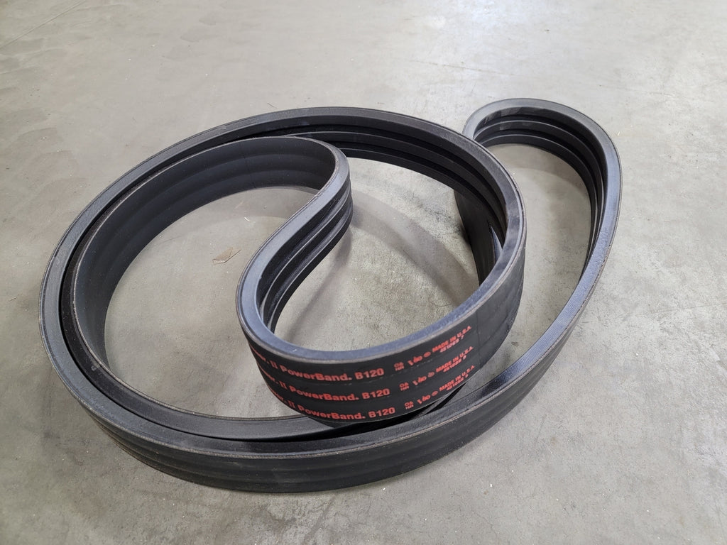 GATES Hi-Power II PowerBand Belt No. 3/B120, 3B120
