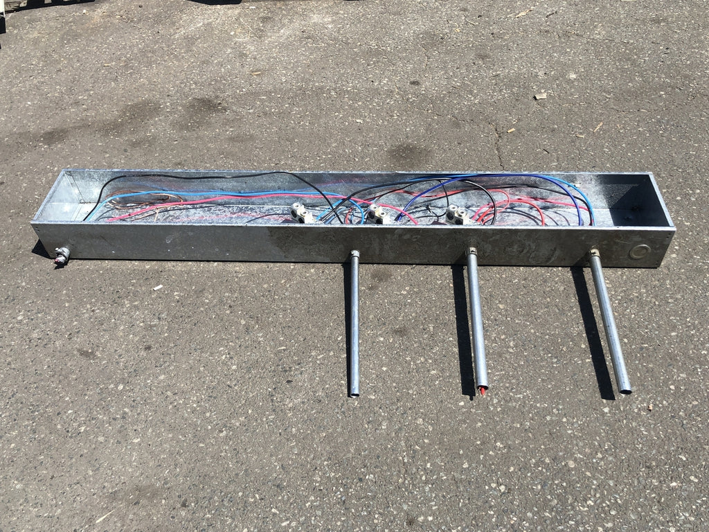 CODE ELECRTIC 72-inch 600 Amp Splitter Trough PAD-7263-STL