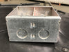 IBERVILLE 4x4" High Voltage Duel Ganged Masonry Box