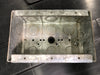 IBERVILLE 6x4" High Voltage Pre-Ganged Masonry Box