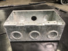 IBERVILLE 6x4" High Voltage Pre-Ganged Masonry Box