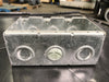 IBERVILLE 6x4" High Voltage Pre-Ganged Masonry Box