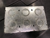 IBERVILLE 6x4" High Voltage Pre-Ganged Masonry Box