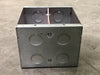 2-Gang Masonry Box 4.5x4" 