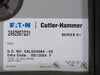 EATON NEMA Size 1 Combination Non-Reversing Starter ECN1618DA w/ Fusible Disconnect