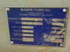 MABRE PUMP 2x3x9N Vertical Centrifugal Process Pump w/ 20 HP Motor