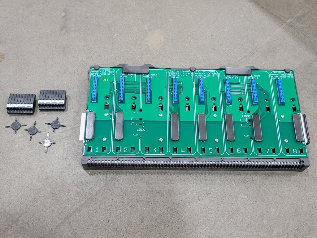 EMERSON 8-Wide I/O Carrier w/ Shield Bar and Accessory Pack