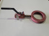 NUTRON 3/4", 3000 CWP, Ball Valve, B16.34, W/ 4", SA51670N, Bleed Ring