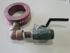 NUTRON 1", 3000 CWP, Ball Valve, B16.34, W/ 4", SA51670N, Bleed Ring