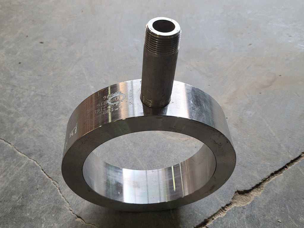 6" 316/316L Bleed Ring w/ handle