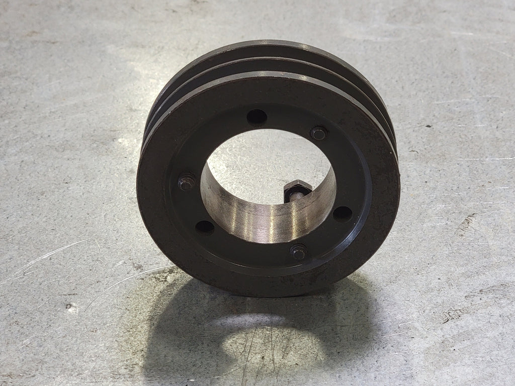 TB WOOD'S 3.65", 3V3.65X2-SH, 3V, 2 Groove, Series SH Belt Sheave