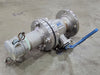 KUKA 3", Class 150, Floating Ball Valve, B16.34, W/ Camlock Cap