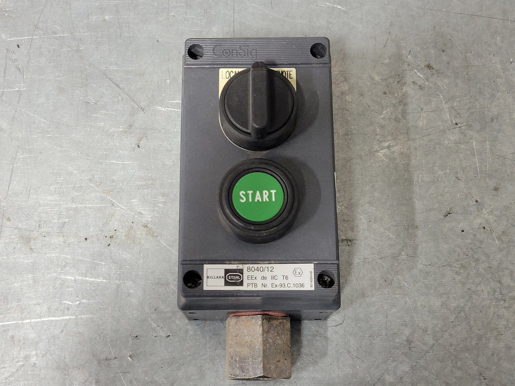 ConSig 8040/12 Start Button Control Station