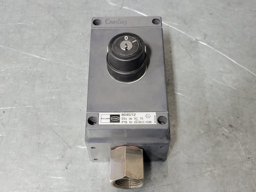 KILLARK STAHL ConSig 8040/12 Keyed On/Off Control Station
