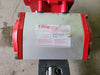 BRAY McCannalok 3" High Performance Butterfly Valve w/ Actuator Solenoid Op. Switch