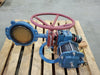 DEZURIK PowerRac Cylinder Actuator Size 10 w/ Mech. Switch and 10" Butterfly Valve