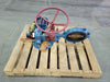 DEZURIK PowerRac Cylinder Actuator Size 10 w/ Mech. Switch and 10" Butterfly Valve