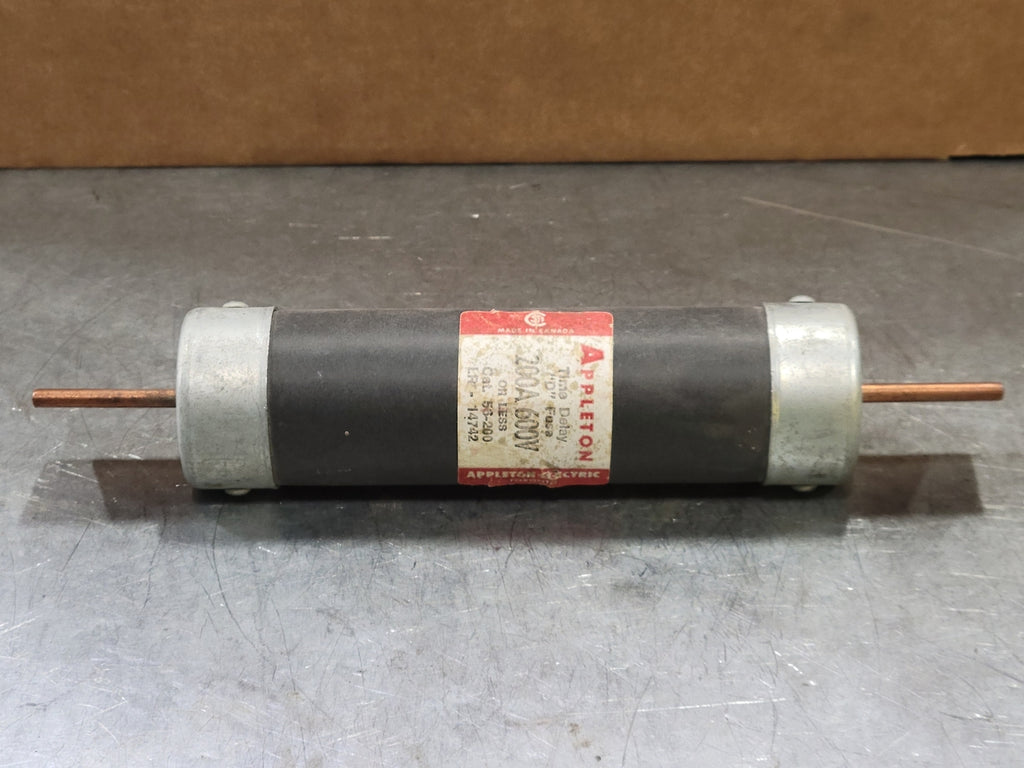 APPLETON 200 Amp Time Delay Fuse 56-200