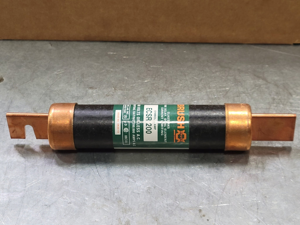BRUSH 200 Amp Class RK5 Time Delay Fuse ECSR-200