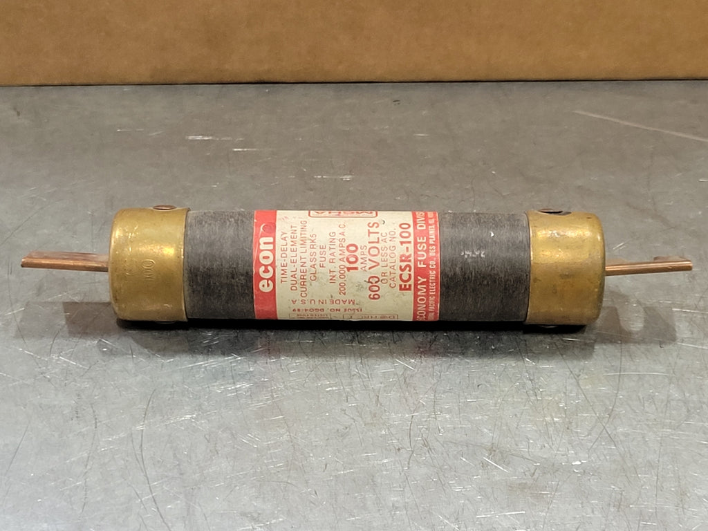 ECONOLIM 100 Amp Class RK5 Time Delay Fuse ECSR-100